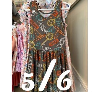 5/6 Dot Dot Smile Halloween Tank Dress